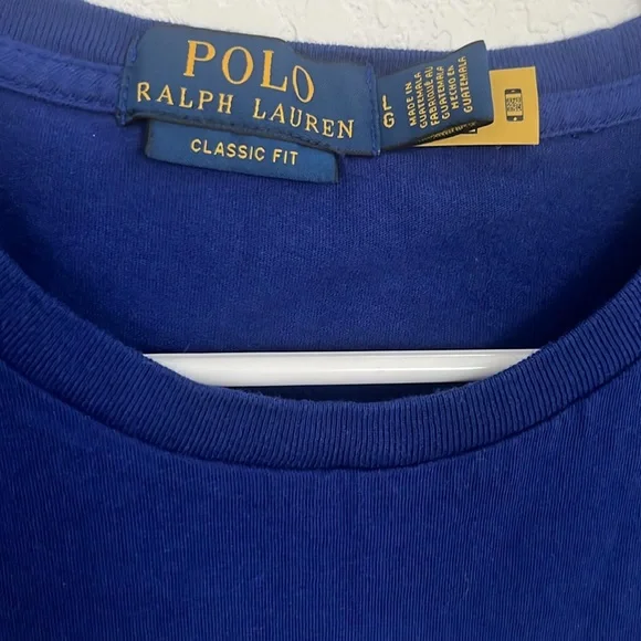 Polo Ralph Lauren Blue Graphic T-Shirt - Picture 4 of 7